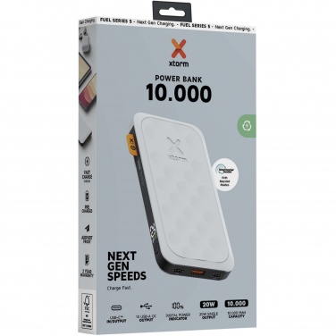 Logo trade mainoslahja ja liikelahja tuotekuva: Xtorm FS510 Fuel Series 10 000 mAh 20 W:n varavirtalähde