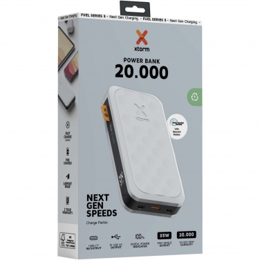 Logotrade mainoslahja tuotekuva: Xtorm FS520Fuel Series 20 000 mAh 35 W:n varavirtalähde