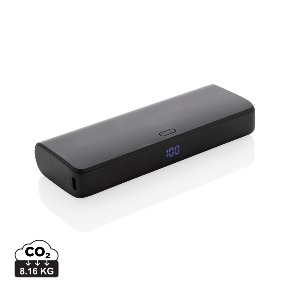 Logotrade mainoslahja ja liikelahja kuva: FlashCharge 20000mAh pikalatausvirtapankki RCS muovista