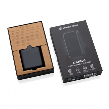 Logotrade mainoslahja tuotekuva: Urban Vitamin Alameda 10000 mAh PD varavirtalähde