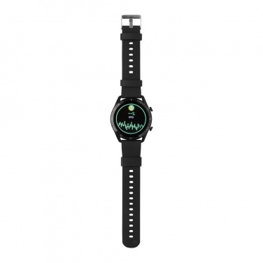 Logo trade mainostuote kuva: RCS Fit Watch kierrätetystä TPU:stä pyöreä