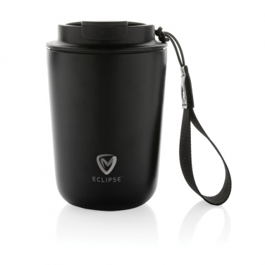 Logo trade liikelahjat tuotekuva: Cuppa RCS re-steel vakuumimuki kantolenkillä