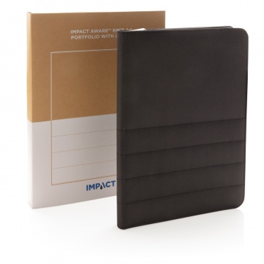 Logo trade mainostuotet tuotekuva: Impact AWARE™ RPET A4 portfolio vetoketjulla
