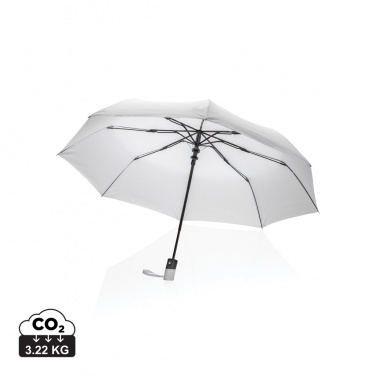 Logotrade liikelahja tuotekuva: 21" Impact AWARE™ RPET 190T auto-open sateenvarjo