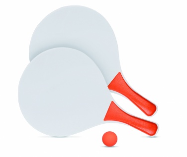 Logo trade liikelahjat mainoslahjat kuva: Rantatennissetti