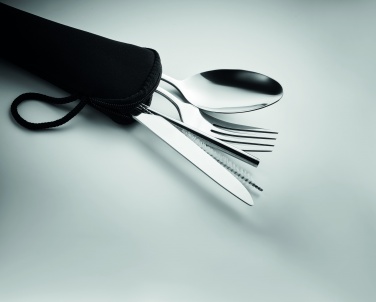 Logotrade mainoslahja tuotekuva: Ruokailuvälinesetti