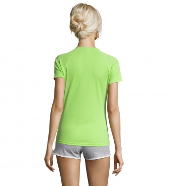 Logotrade mainoslahja tuotekuva: SPORTY Naisten T paita 140g