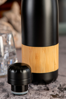 Logotrade mainostuote tuotekuva: Ruostumaton teräspullo KOBE 750 ml