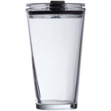 Logotrade liikelahjat kuva: Lasimuki kannella WATTENSCHEID 400 ml