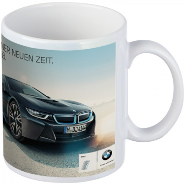 Logo trade liikelahja mainoslahja tuotekuva: Klassinen kahvimuki allover printille VIESTE 300 ml