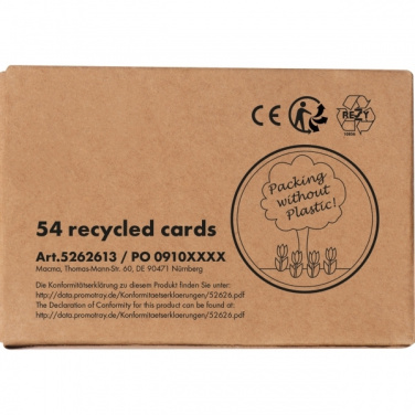 Logotrade mainoslahja ja liikelahja kuva: Pelikortit UUSI LINNIA