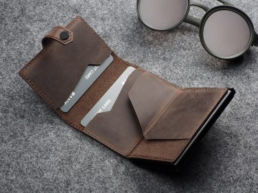 Logotrade liikelahja mainoslahja kuva: RFID-lompakko - Hunter Leather 2109284
