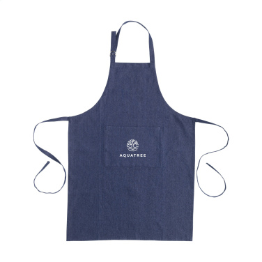 Logotrade liikelahjat kuva: Esiliina GRS Kierrätetty Denim (220 g/m²)