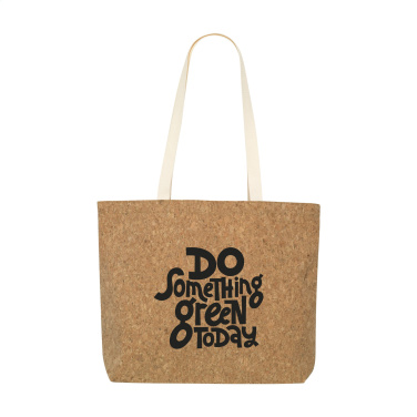 Logo trade liikelahja mainoslahja tuotekuva: Lagos Cork Shopper laukku
