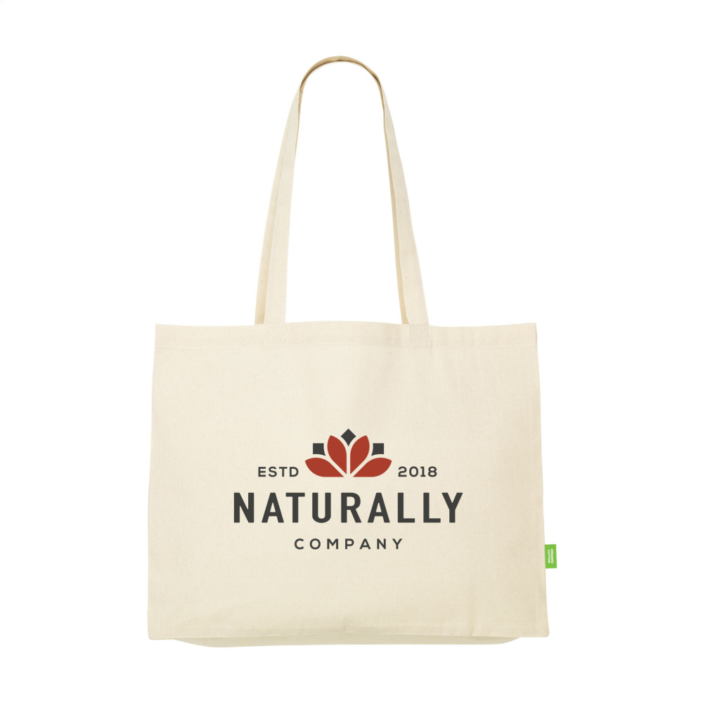 Logo trade mainoslahja kuva: ECO Shopper luomupuuvilla (180 g/m²) ostoskassi