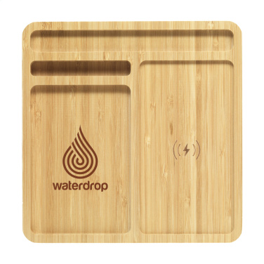 Logo trade mainoslahjat ja liikelahjat kuva: Bamboo Organizer laturi