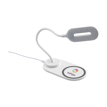 Logo trade mainoslahja kuva: Carga 10W Desklight langaton laturi