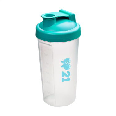 Logo trade liikelahja mainoslahja tuotekuva: Shaker Protein 600 ml juomakuppi