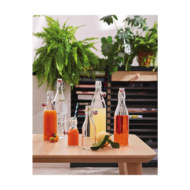 Logo trade liikelahja mainoslahja tuotekuva: Vidrio Bottle 1 L vesipullo