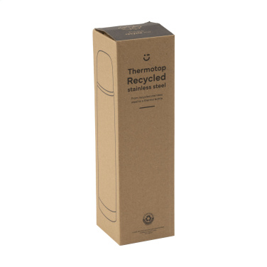 Logo trade mainoslahjat ja liikelahjat kuva: Thermotop Midi RCS kierrätetystä teräksestä valmistettu 500 ml lämpöpullo