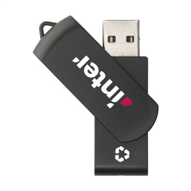 Logotrade mainoslahjat kuva: USB Twist Recycle 64 Gt