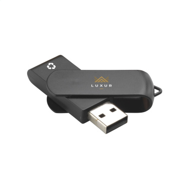 Logotrade liikelahjat mainoslahjat tuotekuva: USB Twist Recycle 64 Gt