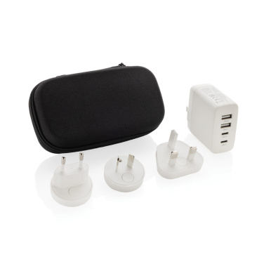 Logo trade liikelahjat tuotekuva: TravelCharge Pro RCS -matkalaturi USB C:llä