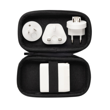 Logotrade liikelahja mainoslahja kuva: TravelCharge Pro RCS -matkalaturi USB C:llä
