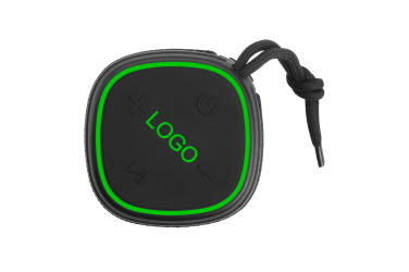 Logotrade mainoslahjat kuva: Bluetooth-kaiutin HERMON Schwarzwolf