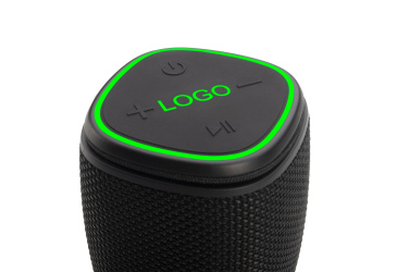 Logotrade mainoslahja ja liikelahja kuva: Bluetooth-kaiutin HERMON Schwarzwolf
