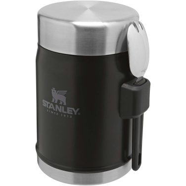 Logotrade mainostuote tuotekuva: Stanley Legendary 400 ml:n einespurkki lusikkahaarukalla