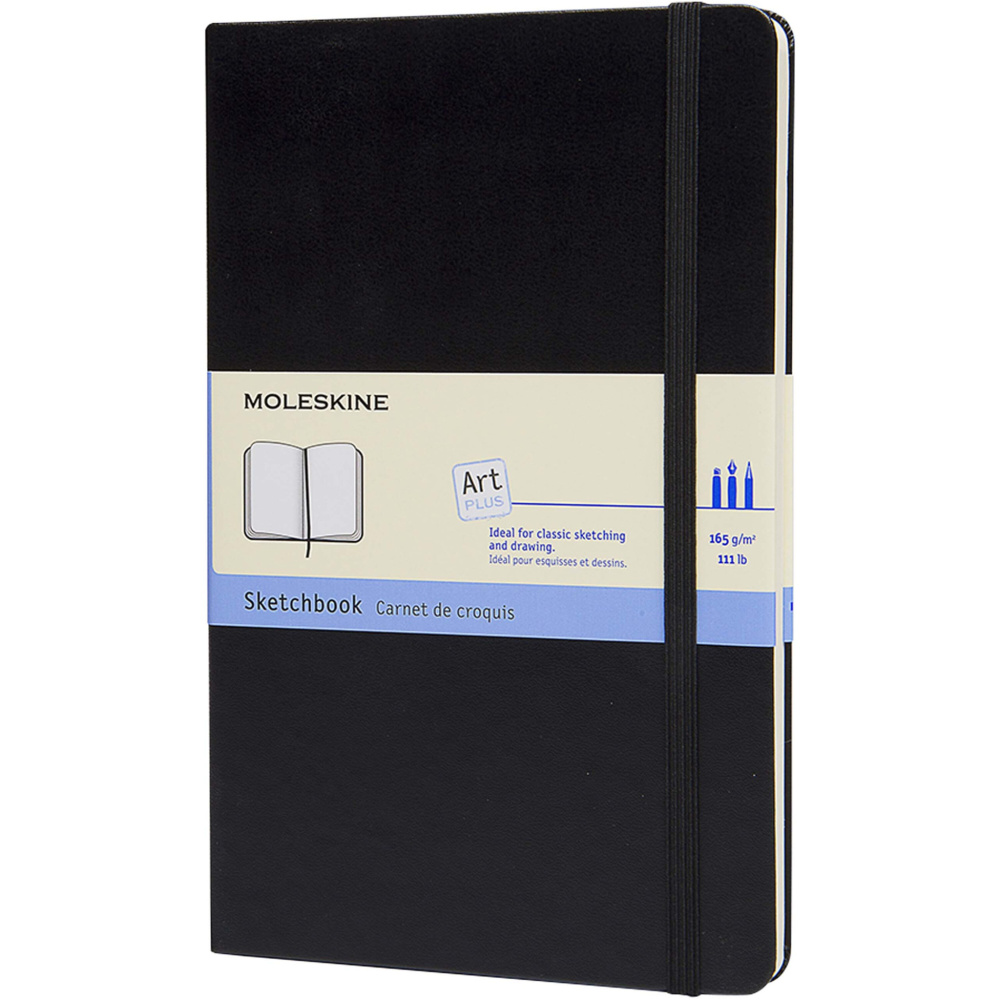Logo trade mainoslahja kuva: Moleskine suuri luonnoslehtiö