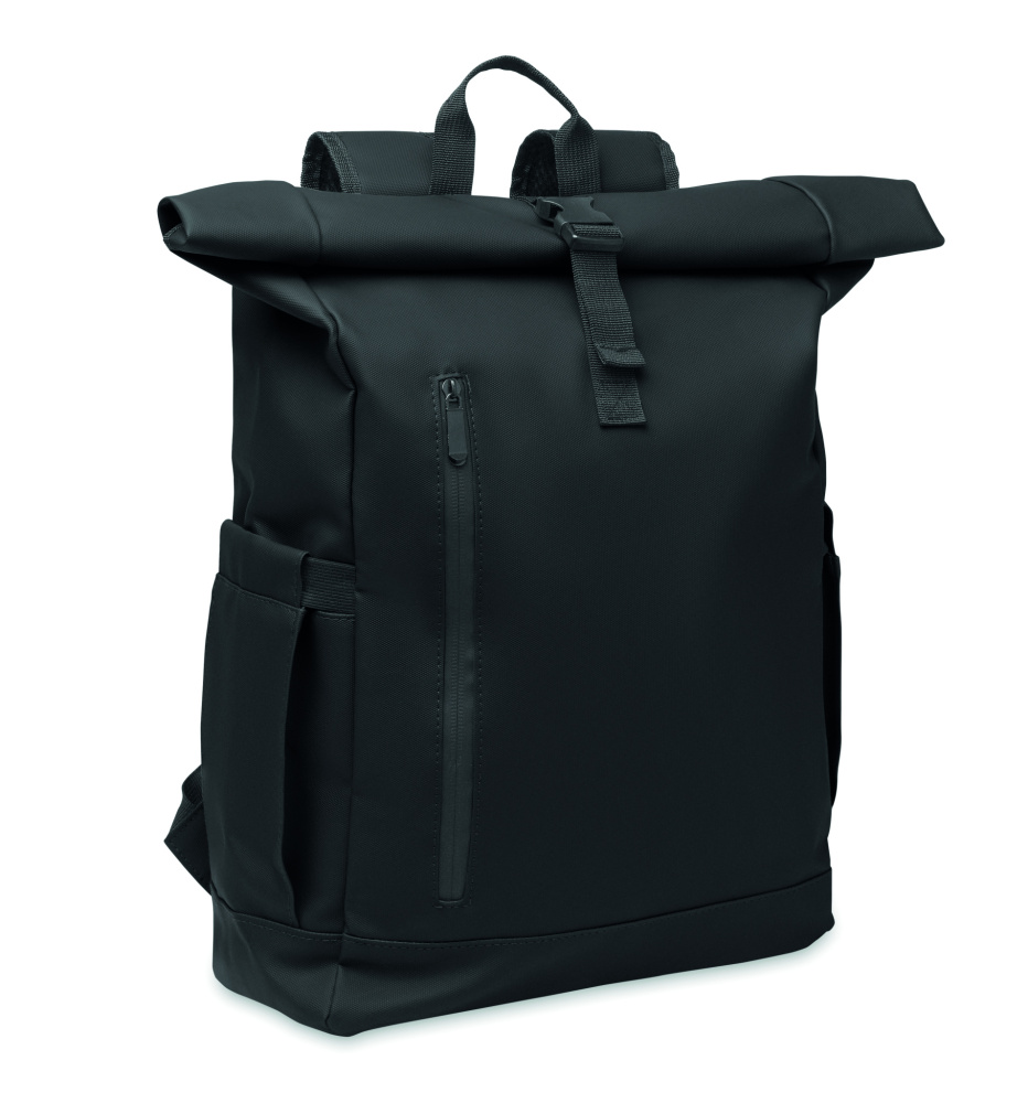 Logotrade liikelahja mainoslahja kuva: Rolltop tietokonereppu 600D
