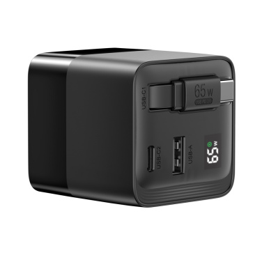 Logotrade mainostuotet kuva: Urban Vitamin Mendocino – 65 W GaN-laturi
