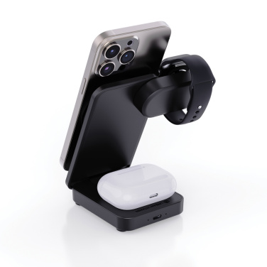 Logotrade mainoslahja tuotekuva: Urban Vitamin Arcadia RCS rplast 15W 3in1 magn. laturi