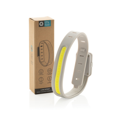 Logotrade mainoslahjat ja liikelahjat tuotekuva: Lumi Sprint RCS rplastic LED-ladattava juoksulamppu