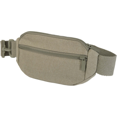 Logotrade liikelahja tuotekuva: Crescent 500 g/m²:n Aware™ kierrätetty crossbody-laukku