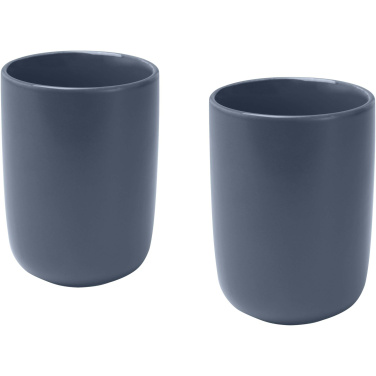 Logo trade mainostuote kuva: Male 350 ml:n keraamiset kupit – 2 kpl:n sarja