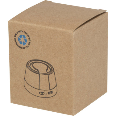 Logotrade liikelahjat mainoslahjat tuotekuva: Horna 3 W:n kierrätysmuovista valmistettu magneettinen langaton kaiutin