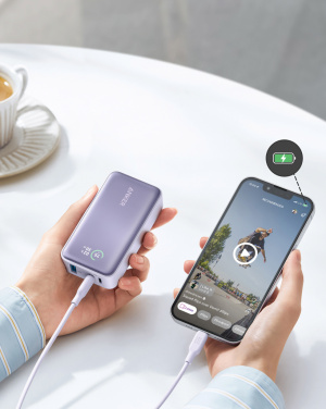 Logotrade mainostuote tuotekuva: Anker PowerCore -varavirtalähde 10 000 mAh, 30 W