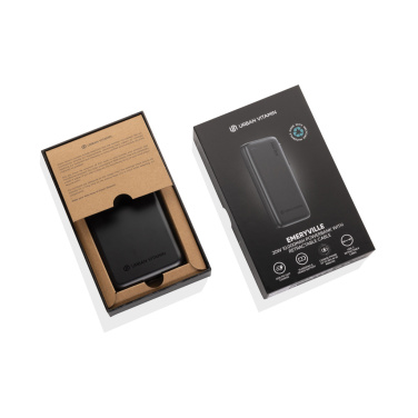 Logo trade mainoslahjat tuotekuva: Urban Vitamin Emeryville 20 W 10 000 mAh -varavirtalähde