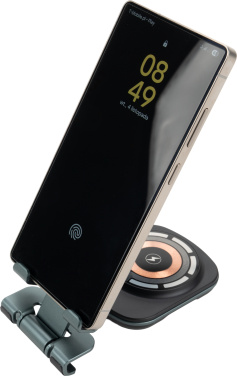 Logo trade mainoslahjat ja liikelahjat kuva: Puhelinteline langattomalla laturilla