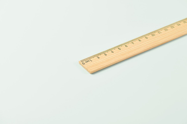 Logotrade mainoslahja ja liikelahja kuva: Puinen viivoitin 30cm