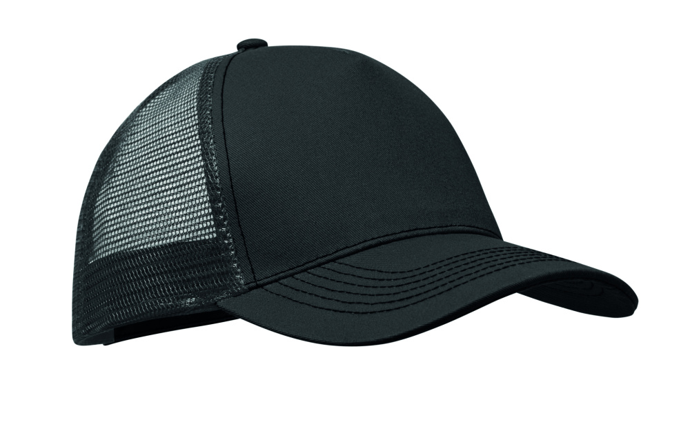 Logo trade mainoslahjat ja liikelahjat kuva: 5-paneelinen trucker-lippis