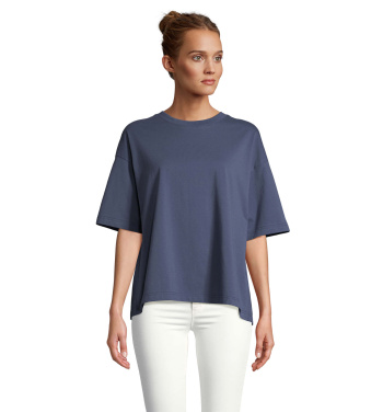 Logo trade liikelahja kuva: BOXY DAMEN T-SHIRT OVERSIZE