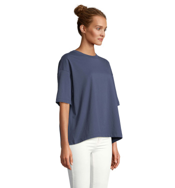 Logotrade mainoslahjat ja liikelahjat tuotekuva: BOXY DAMEN T-SHIRT OVERSIZE