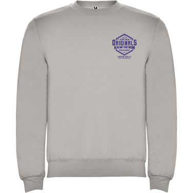 Logo trade mainoslahja ja liikelahja tuotekuva: Clasica unisex-svetari pyöreällä kaula-aukolla