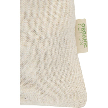 Logotrade liikelahja tuotekuva: Odisha 140 g/m² :n OCS-sertifioitu lahjapussi – 15 x 10 cm