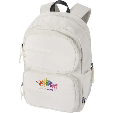 Logotrade liikelahjat mainoslahjat tuotekuva: Puffer 15,6" tuuman GRS-kierrätetty reppu kannettavalle tietokoneelle, 18 L