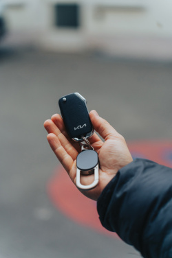 Logo trade liikelahjat mainoslahjat kuva: Keyfinder Dual -avaimenperä paikannuksella
